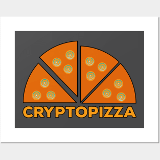 Cryptopizza Safemoon Posters and Art